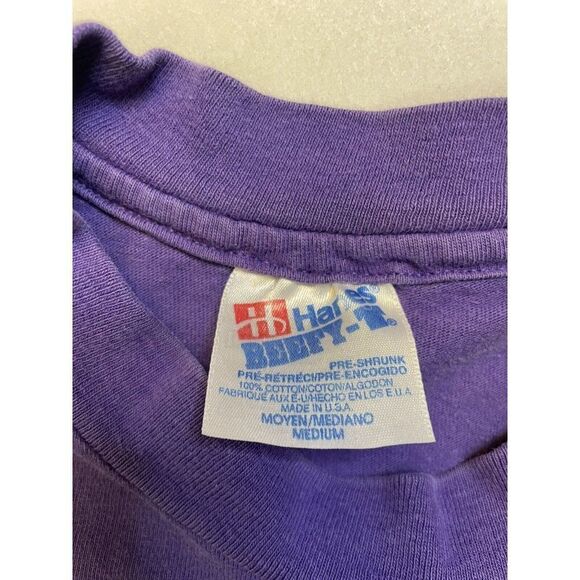 VINTAGE Expect A Miracle Angel 1992 Graphic T-shirt Men Medium 90s Single Stitch - Picture 9 of 10